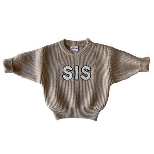 Sis Knit Sweater, Cocoa